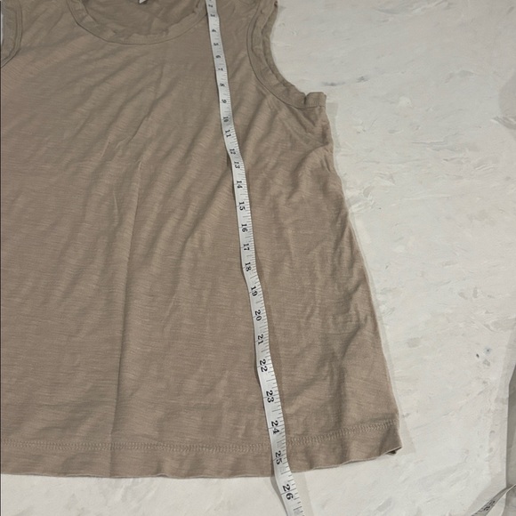 James Perse Cream Sleeveless Tee Size 0 - Never worn NWOT - Picture 7 of 7